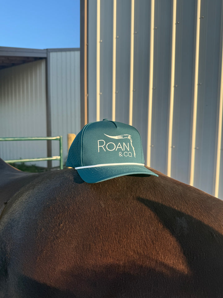 OG Logo Teal & Ivory Rope Hat