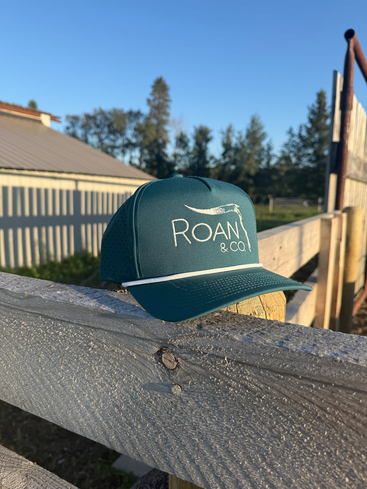 OG Logo Teal & Ivory Rope Hat
