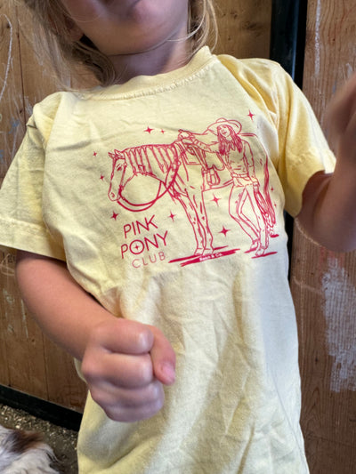 Pink Pony Youth Tee - SMALL GRAPHIC
