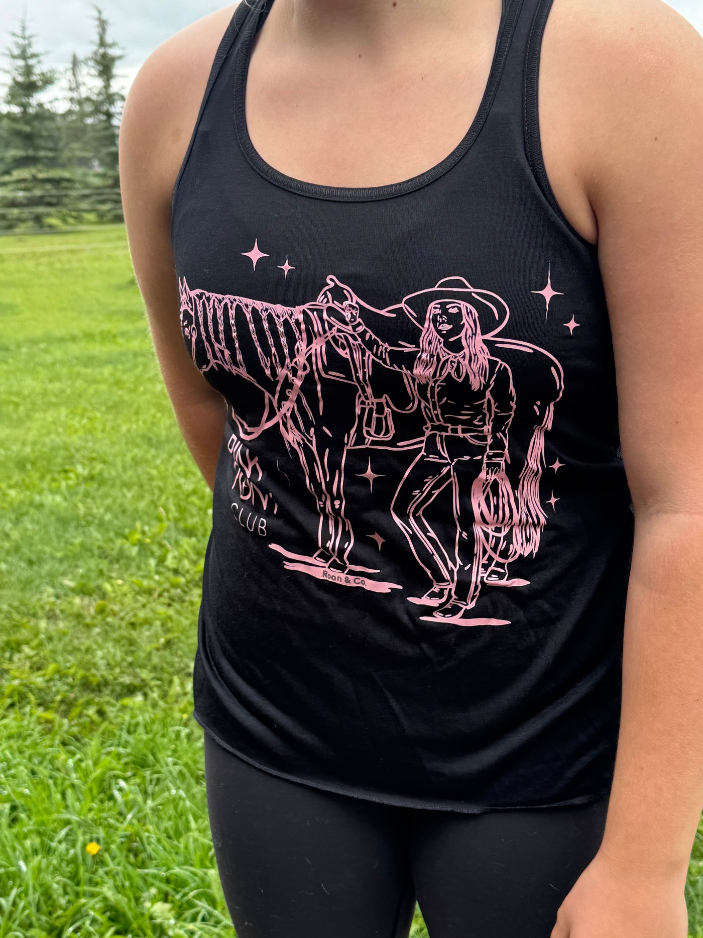 Pink Pony Women's Flowy Tank