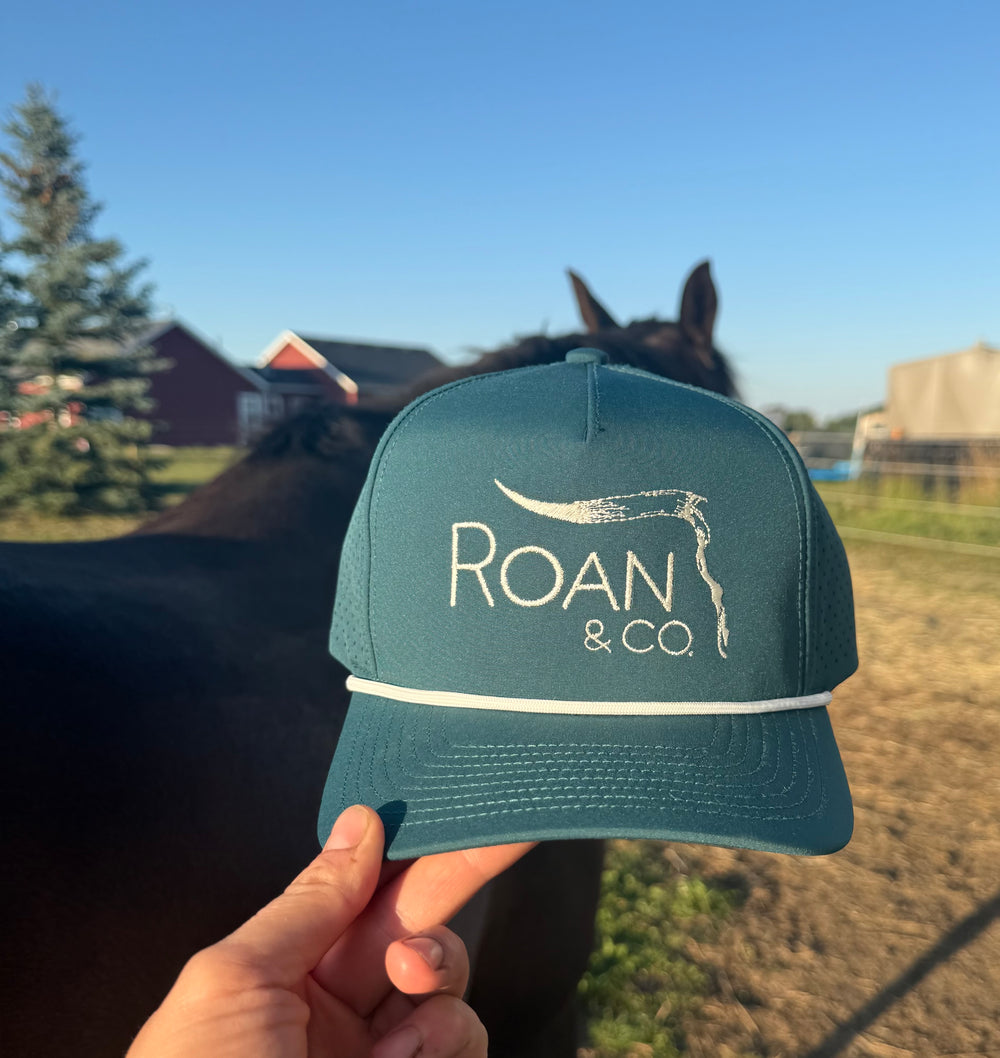 OG Logo Teal & Ivory Rope Hat