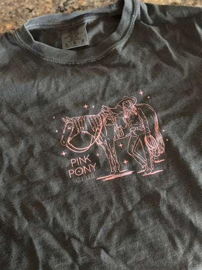 Pink Pony Youth Tee - SMALL GRAPHIC