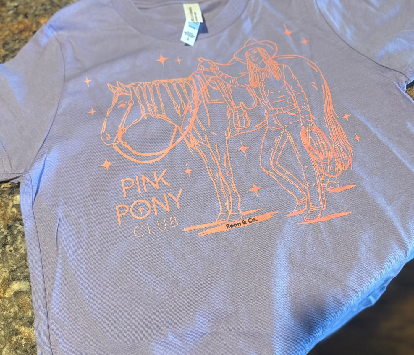 Pink Pony Youth Tee - FULL SIZE GRAPHIC