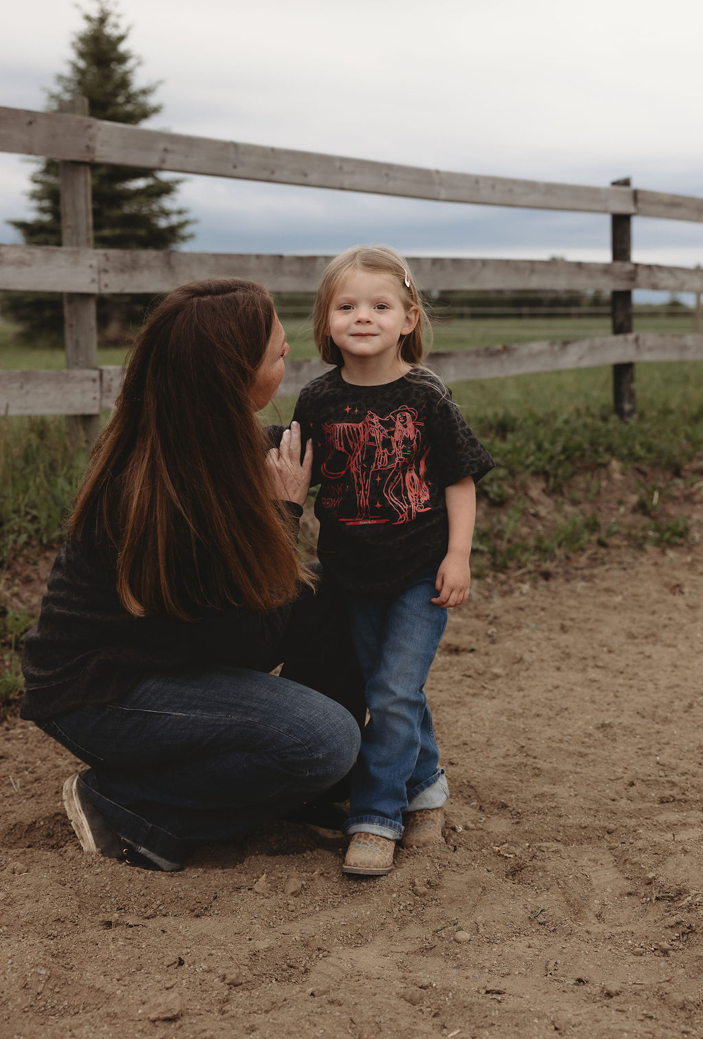 Pink Pony Youth Tee - FULL SIZE GRAPHIC