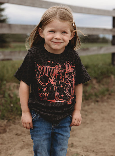 Pink Pony Youth Tee - FULL SIZE GRAPHIC