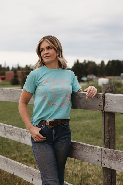 Pink Pony Youth Tee - FULL SIZE GRAPHIC